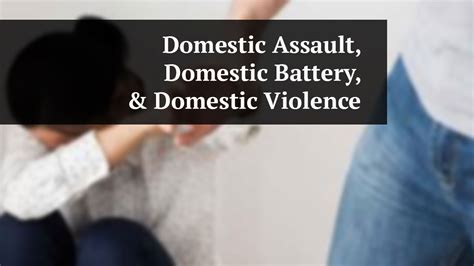 Michigan law categorizes these crimes as assault and "assault and battery" because the law views battery as the completion of a violent process, a threat or attempt to injure assault that ends in contact a battery. . 1313 assault and battery simple assault or domestic